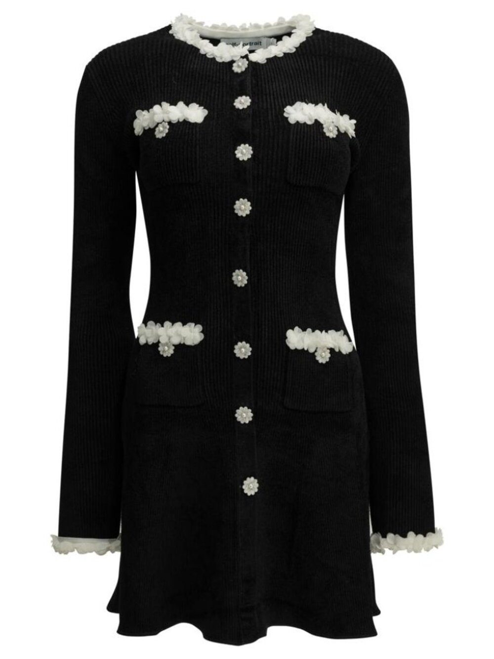 Self-Portrait Short Flared Dress Tag Size M Women
